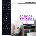 1 Piece RC39105 -C3332 Remote Control Replacement Parts Black ABS for Smart TV 22HB21J06U 24HE1000 32HE1000 32HE1500 32HE3000.