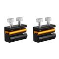 2X Motorcycle Aluminium Cable Lube Tool Cable Lubrication Wire Oiler Motorbike Brake Line Cable Lubrication(Black). 