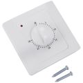 2X Ac 220V 10A 30Min Countdown Timer Switch Electric Digital Time Plug Control Switch Timer Socket Knob Style Mechanical. 