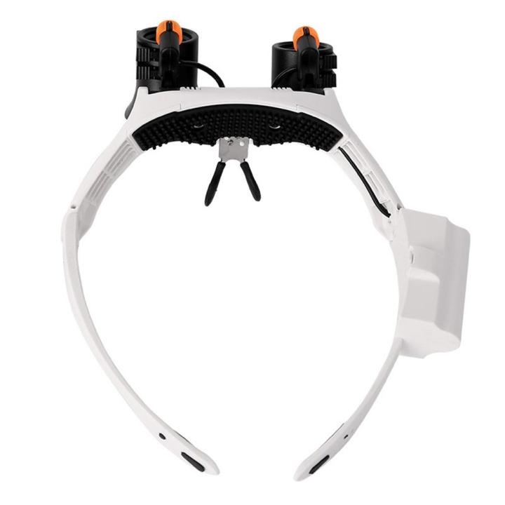 KOGEEK%20Warm%20and%20Cold%20Led%20Light%20Lamp%20Double%20Eye%20Glasses%20Loupe%20Lens%20Jeweler%20Watch%20Repairing%20Measurement%20Top-Mounted%20Magnifier%20-%20Image%204