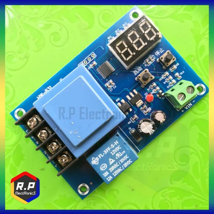 XH-M602 3 Bits LED Digit Tube Panel CNC 3.7-120V Lithium Battery Charging Control Module Switch /Digital control Lithium Battery, Battery charging control module, Battery charge control switch board