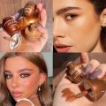 4 Colors Liquid Bronzer Face Contouring Makeup Pearlescent Brighten Highlight Bronzer Tint Women Face Primer Bronzer Glitter Facial Makeup 8ml. 