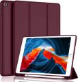 Premium Smart Flexible Trifold Flip Stand Case Cover with apple Pencil Holder for Apple iPad 10.2 inch 9th Gen 2021 Cover 8th Gen 2020 7th Gen 2019 Generation Case (Blue).
