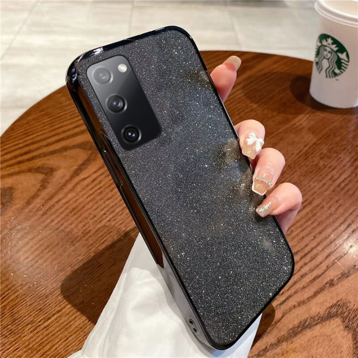 New%20Phone%20Case%20For%20Samsung%20Galaxy%20S21%20FE%20S20%20FE%20S23%20FE%20Cover%20Camera%20Protection%20Semi%20Transparent%20Soft%20Silicone%20Shockproof%20Exquisite%20Glitter%20Powder%20for%20Samsung%20Galaxy%20S20%20FE%20S21%20FE%20S23%20FE%20Case%20-%20Image%204