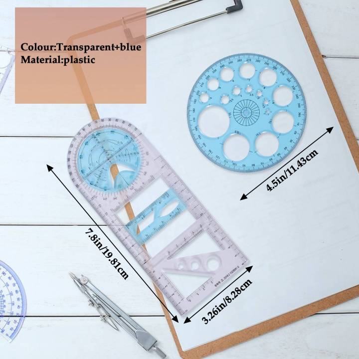 2%20Pcs%20Multifunctional%20Geometric%20Ruler%20Plastic%20Circle%20Drawing%20Tool%20Drafting%20Templates%20Clear%20Graphic%20Design%20Tools%20-%20Image%206