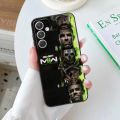 Duty Cool Call Mobile Cell Phone Case for Samsung Galaxy S24 S23 S22 S21 S20 S10 S9 Plus FE Ultra Lite Black Phone Cover Funda. 