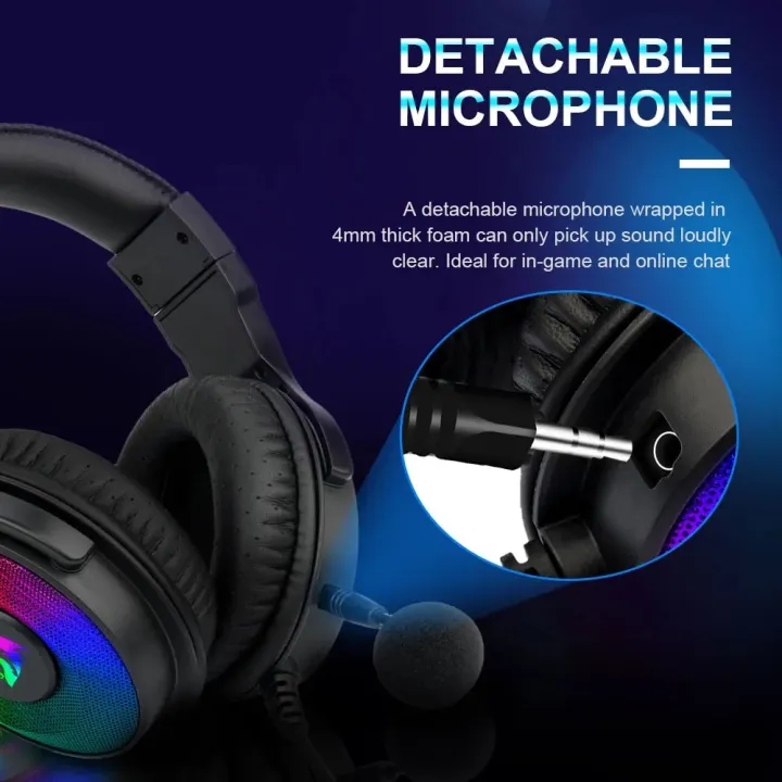 REDRAGON%20Pandora%20H350%20RGB%20Backlighting%20gaming%20Headphone,7.1%20USB%20Surround%20sound%20Computer%20headset%20Earphones%20With%20Microphone%20Laptop%20-%20Image%204
