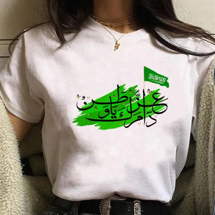 Kingdom%20of%20Saudi%20Arabia%20t%20shirt%20women%20streetwear%20top%20female%202000s%20clothes%20-%20Image%205