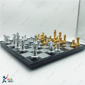 Square Magnetic Chess Folding Board - A Convenient and Portable Way to Enjoy the Classic Game of Chess Anytime, Anywhere, Elevate Your Strategy Skills. 