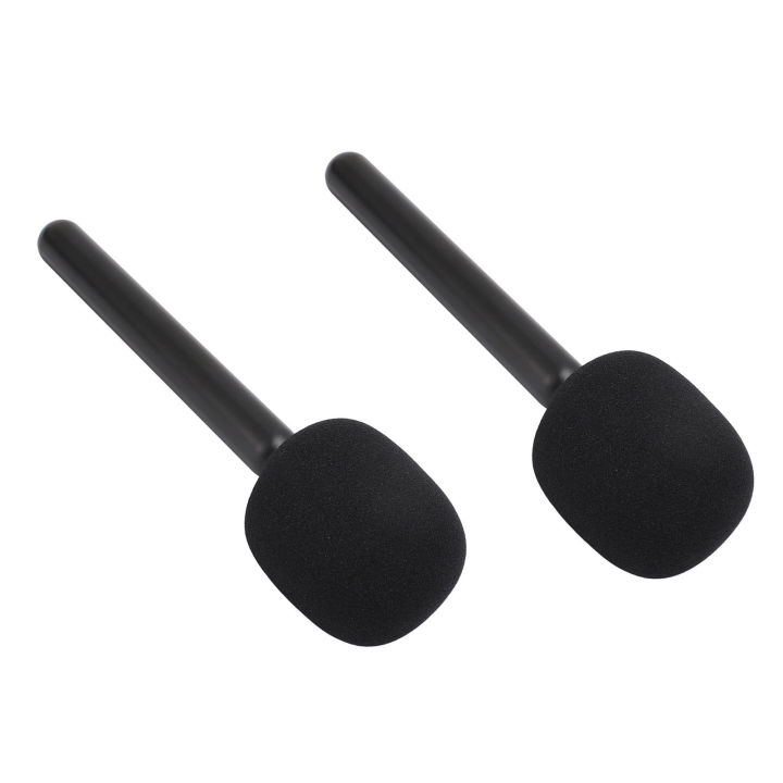 Microphone%20Handle%20Mount%20Wireless%20Mic%20Stand%20Black%202Pcs%20Portable%20Perfect%20Fit%20ABS%20Structure%20for%20Traditional%20Interviews%20for%20Hollyland%20Lark%20M1%20C1%20-%20Image%202