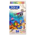 Doms Brush Pens Set of 26 Shade and 14 shade for students and Artists. 