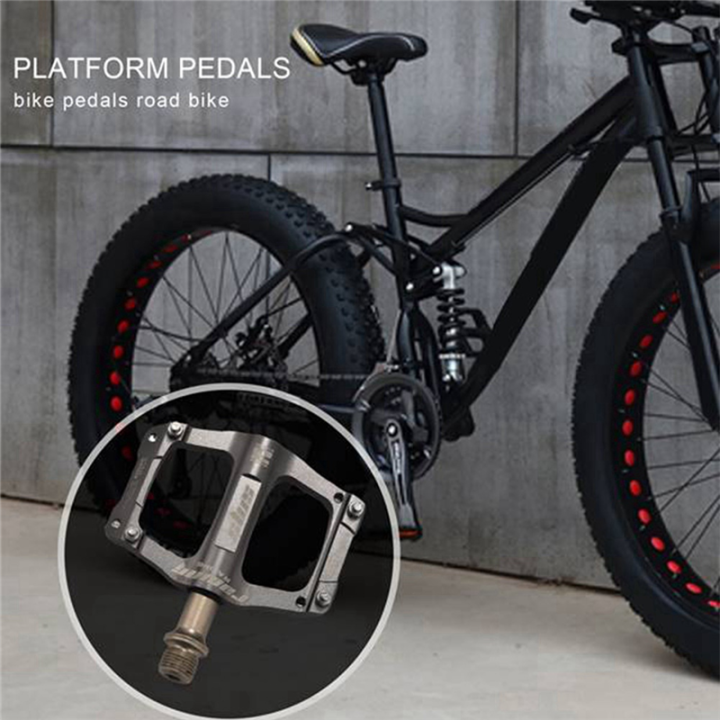 Shanmashi%203%20Bearing%20Aluminum%20Alloy%20Ultralight%20Pedals%20Mountain%20Bike%20Pedals%20Flat%20Pedals%20Outdoor%20Sports%20Bike%20Parts%20Titanium%20Color%20-%20Image%207