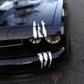 【DATA FROG Global MALL】Car stickers 40CM*12CM Monster Scratch Claw Funny Carbon fiber sticker on auto creative decal.