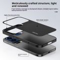 HODON Phone Case For Xiaomi Mi 17 Pro Max 15 14 14T Pro Ultra Redmi K80 Pro Hard PU Carbon Fiber Shockproof Protective Back Cover Case For Xiaomi Mi 17Pro max Phone Shell. 
