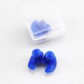 Soft And Comfortable Ear Plugs for Sleeping Silicone Noise Reduction Blue Earplug (1 pair). 