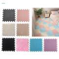 10 Pieces Plush Puzzle Foam Floor Mat Non Slip Interlocking Tiles Soft Climbing Mats for Flooring Farmhouse Workout Kids Baby. 