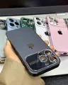 Auto Focus with Large Window Electroplating Frame Phone Case for Apple iPhone 15 Series 14 Series 13 Series 12 Series 11 Series. 