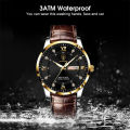 LouisWill Men Watch Business Fashion Watch Waterproof Watch Wristwatches Classic Roman Numeral Dial Calendar Luminous Pointer Wrist Watches for Men. 