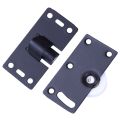 4Sets Sliding Door Wheels Rollers Pulleys Runners for Cupboard Wardrobe Cabinet Smoothly & Mute Nylon Wheels.