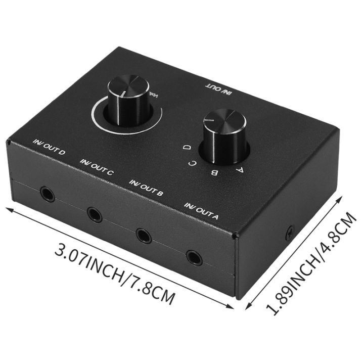 4%20Port%20Audio%20Switch%203.5mm%20Audio%20Switcher%20Stereo%20Aux%20Audio%20Selector%204%20Input%201output/1input%204%20Output%20Audio%20Switcher%20Box%20-%20Image%206