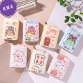 Cute Pink Bear Organ Card Bag PU Leather Wallet Cartoon Business Card Case Credit Card Holder Mini Coin Purse Zipper Clutch Bag N.W-6.