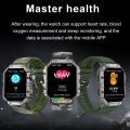 GW55 Sports Smart Watch with Compass 2.02 Inch BT Call 3ATM IP68 Waterproof Outdoor Men Watch.. 