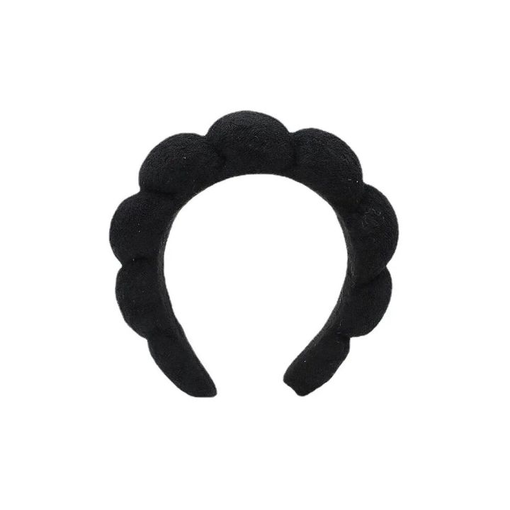 Puffy%20Makeup%20Spa%20Headband%20for%20Women%20Sponge%20Thick%20Hairbands%20for%20Skincare%20Yoga%20Face%20Washing%20Spa%20Mask%20Headwear%20Shower%20Facial%20-%20Image%205