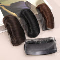 Invisible Fluffy Hair Pad  - Show High Cranial Top - Puff Hair Head Cushion - Comfortable, Durable - Princess Hair Styling Tool - Sponge Insert Combs. 