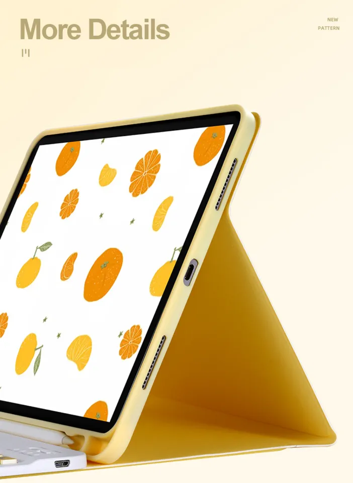 Compatible with iPad 10 generation backlit bluetooth keyboard case