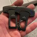 2PCS Car Seat Belt Buckle Car Seat Safty Belt Alarm Canceler Stopper Car Accessories.