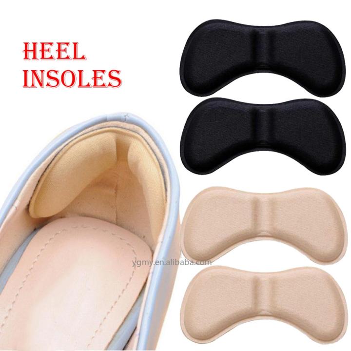 2pair Pain Relief Cushion Anti-wear Adhesive Feet Care Pads Heel Sticker for men and women
