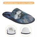 Wolf Slipper For Women Men Fluffy Winter Warm Slippers Indoor Slippers. 