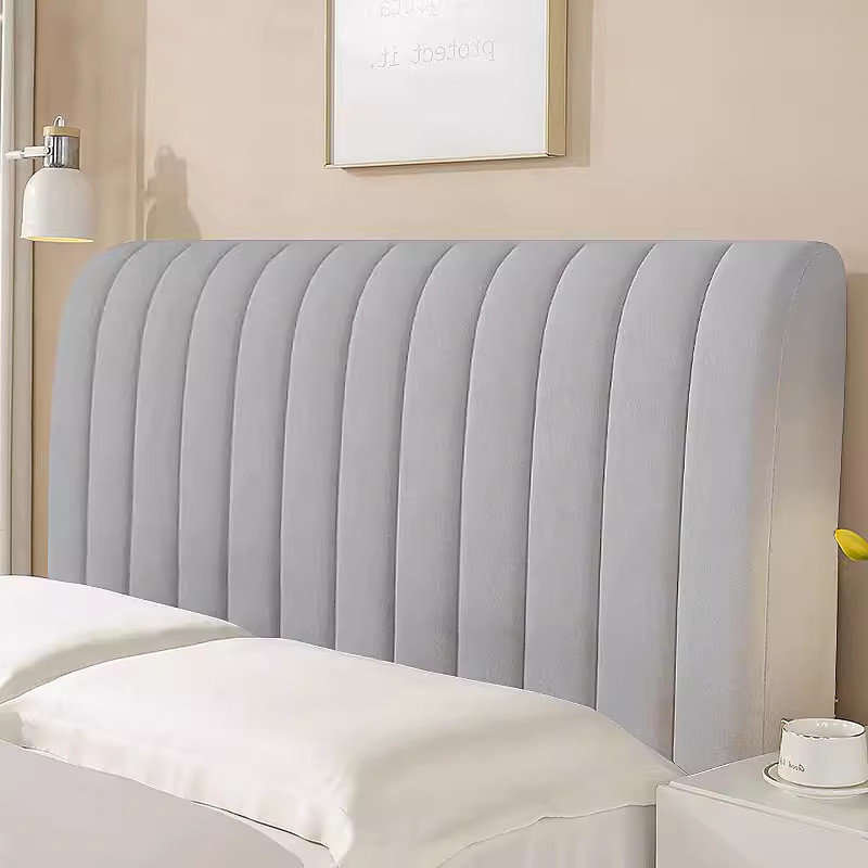 Thick Velvet Bed Headboard Cover