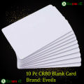 PVC Blank Card for Print ID Card-ISO CR80 Size-10Pc. 
