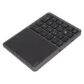 Wireless Numeric Keypad, Portable Size Number Keypad Touchpad Design for Office. 