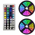 10M Waterproof Led Strip Lights with 44 Keys Controller Flexible Color Changing RGB Light Strips EU Plug(null). 