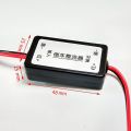 12V DC Power Car Camera Filter Reversing Image Auto Anti Interference Rectifier Rear View Backup Accessories Relay Capacitor. 