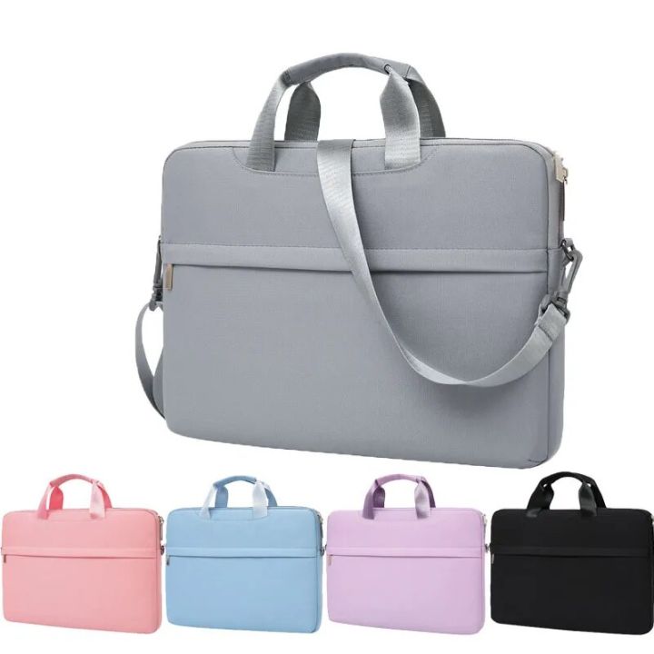 Shoulder Handbag Laptop Bag For 1 13 14 15 15.6 Inch Business Briefcase Notebook Cover For Macbook Air M1 13 Case Computer Case