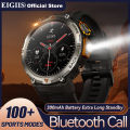 EIGIIS KE3 Bluetooth Call Smart Watch Men Full Touch Screen Health Monitor Clock With Flashlight Men SmartWatch For IOS Android. 