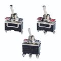 Motor Reverse Polarity control toggle Switch ON-OFF (2 Pin, 4 Pin ), ON-OFF-ON (3Pin, 6Pin) Switch DPDT DC Moto Reverse Switch. 