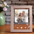 Personalized 3D Photo Frame Night Lamp Custom Couple Picture Frames Wooden Frame Unique Anniversary Wedding Christmas Gift. 