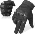 Military Grade Tactical Gloves for Bike Riding And Multipurpose Uses (Heavy Duty Full Finger Protective Sports Gloves- Anti-slip,Breathable and Water Resistant). 