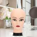 Bald Mannequin Head Freestanding Display Practice Display Head Model for Display Hat. 