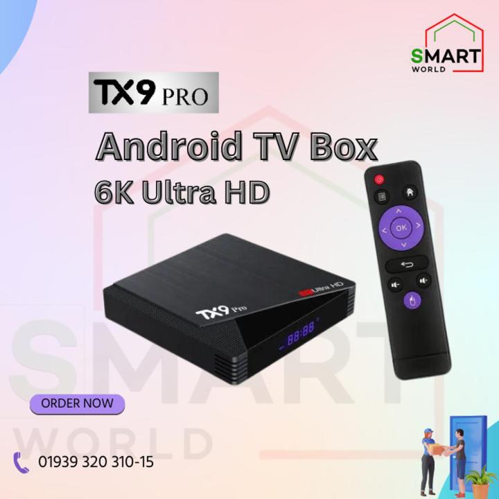 Mxq Pro Price Android Box Tx9 Pro Tx9pro TX9 Pro 6K Ultra HD TV
