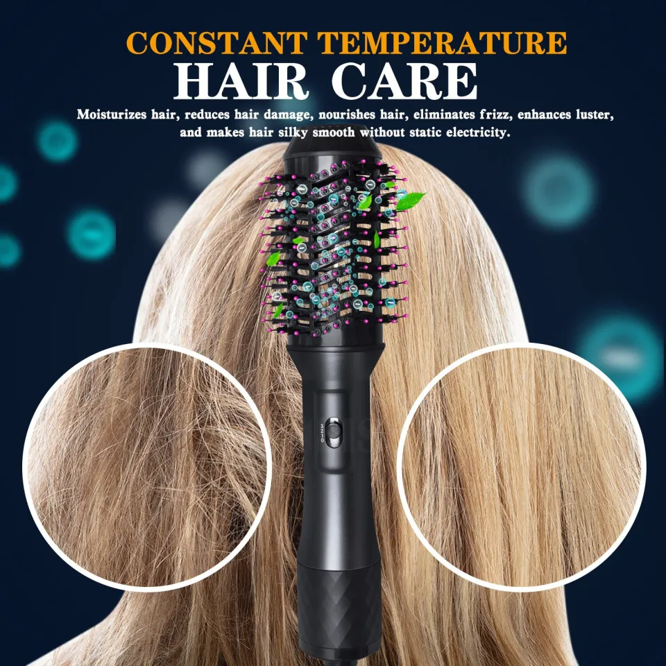 Hair Dryer Brush IN Dryer and Straightening Brush Hair Blower