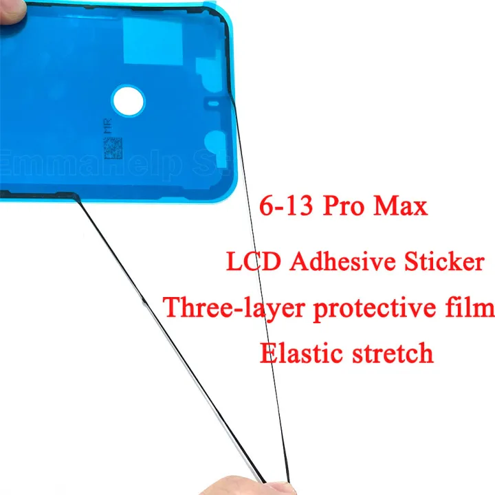 10pcs%20Waterproof%20Sticker%20for%20IPhone%2014%2013%2012%2011%20Pro%20Max%20X%20Xs%20XR%208%20Plus%207%20LCD%20Display%20Screen%20Frame%20Bezel%20Seal%20Tape%20Glue%20Adhesive%20-%20Image%203