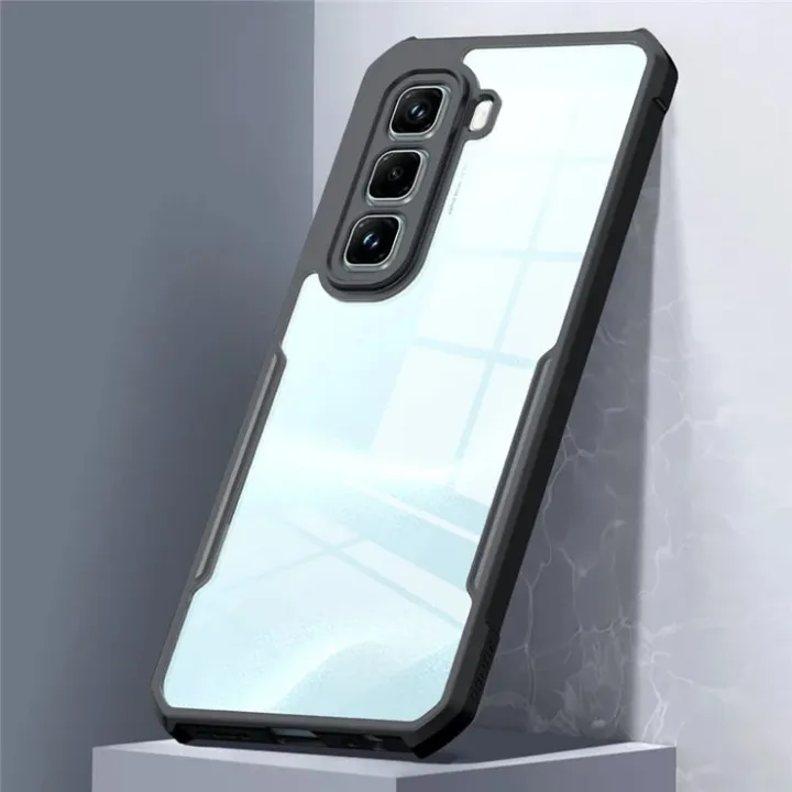 Infinix%20Hot%2060i%20/Hot%2060%20/Hot%2060%20pro/Hot%20%2060%20Pro+%20Xundd%20Protective%20Transparent%20Airbag%20Bumper%20Phone%20Case%20Back%20Cover%20-%20Image%203