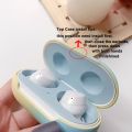 Samsung Galaxy Buds Plus Case Gradient Color Samsung Buds Cover Dust-proof Earphone Protective PC Hard Case. 