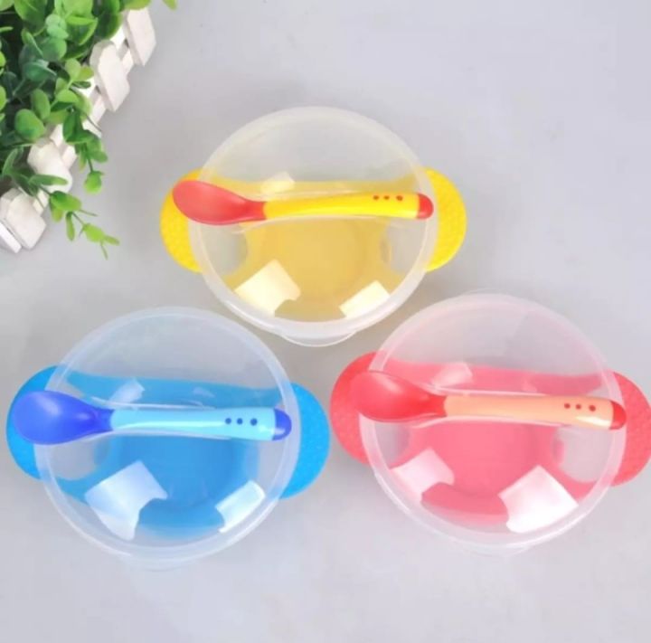 Baby%20Feeding%20Spoon%20and%20Bowl%20(1%20PCS%20)-%20Multicolor%20-%20Image%204