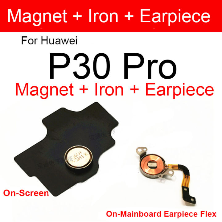 Earpiece%20Speaker%20For%20Huawei%20P30%20P40%20Pro+%20Plus%20Ear%20Speaker%20with%20Magnet%20Iron%20Sheet%20on%20Mainboard%20Flex%20Ribbon%20Cable%20Replacement%20Part%20-%20Image%202